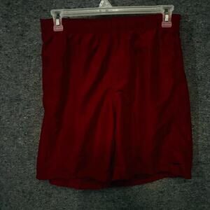 Vintage nike shorts mens red